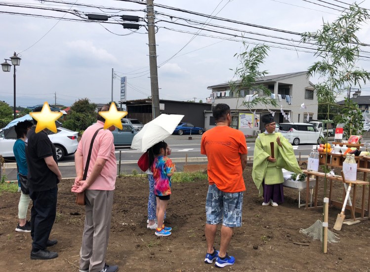 藤沢市用田N様邸　地鎮祭を行いました！