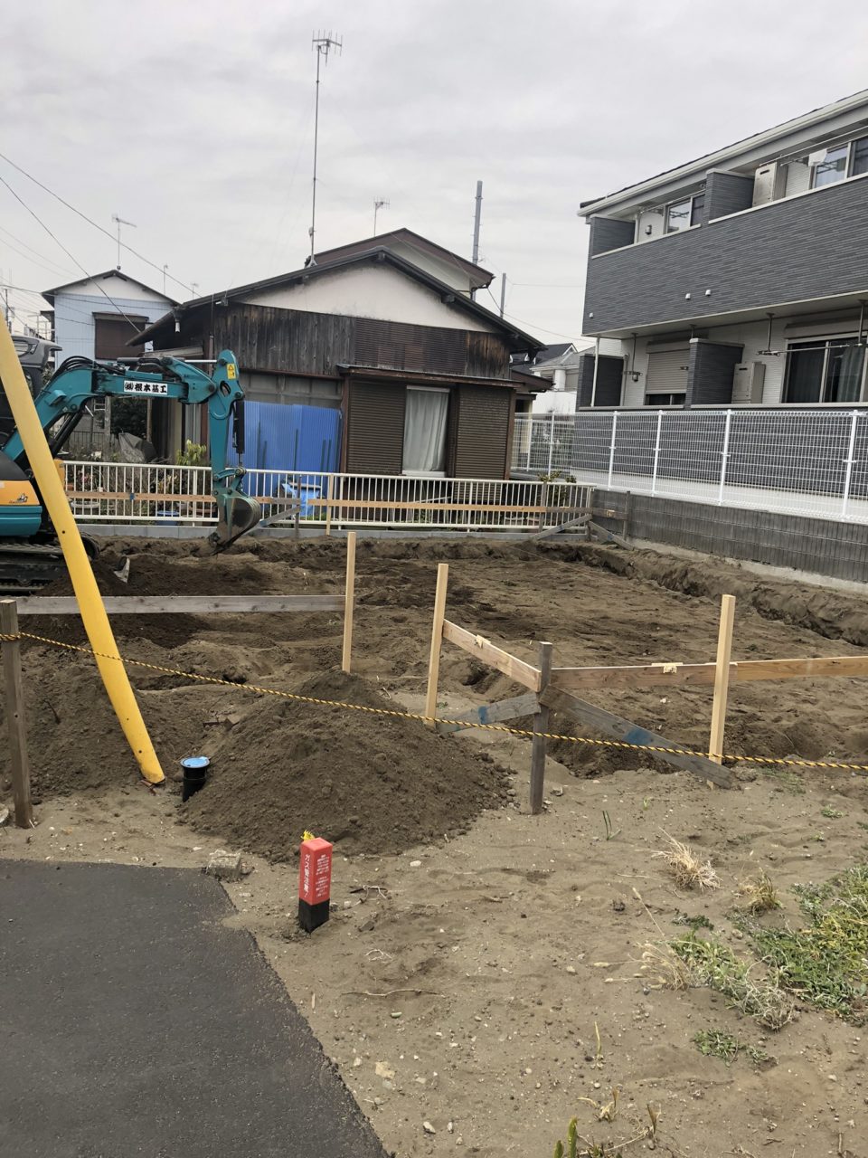 茅ヶ崎市新築工事がスタートしました！