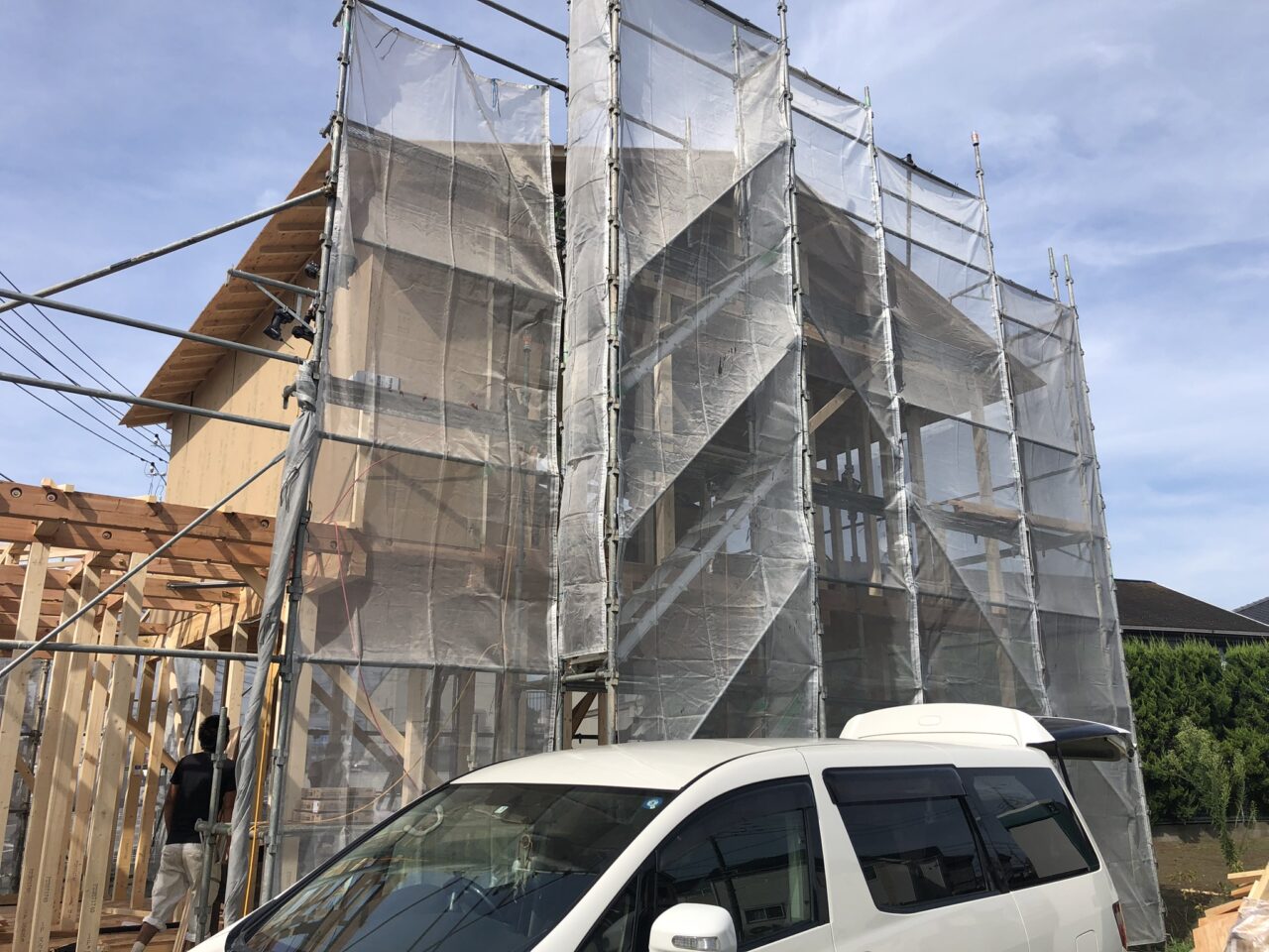藤沢市N様邸、上棟しました！