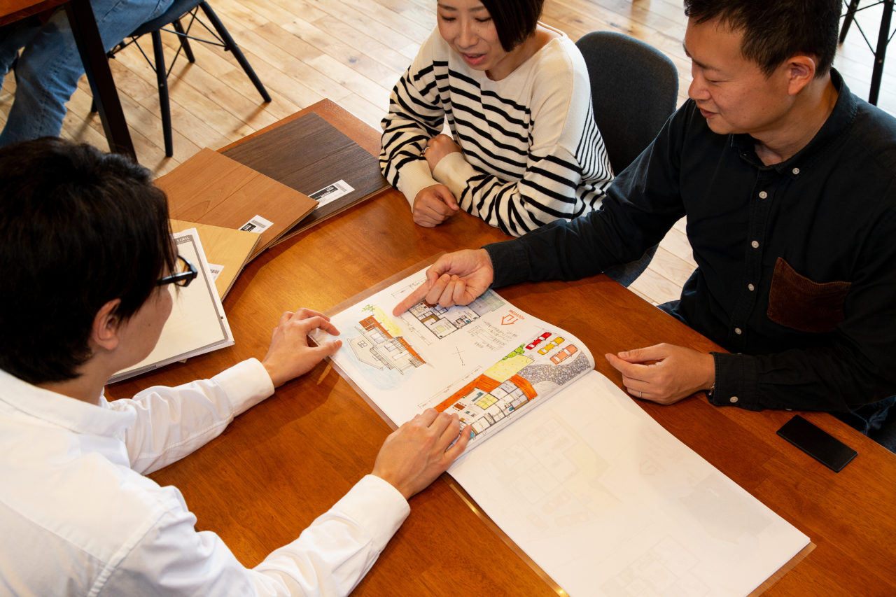 設計士と土地探し
